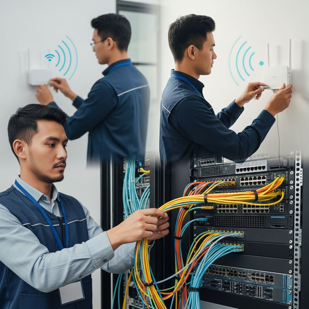 Redes Alámbricas e Inalámbricas